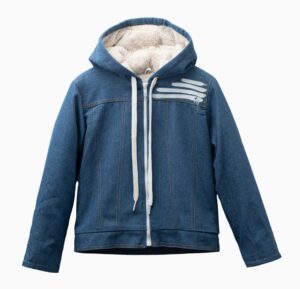 Denim Jacket with Warm Lining