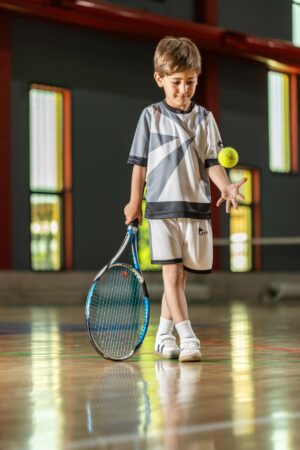 Two-Tone Boys’ Lightweight Top with Design